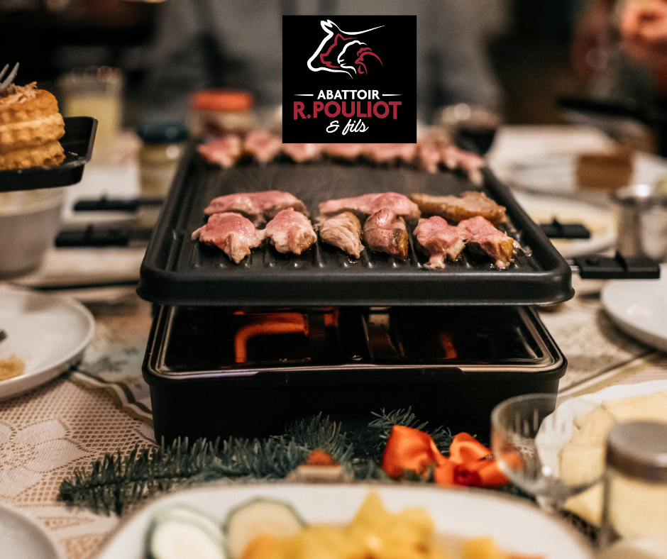 Viande à Raclette ( porc-poulet-boeuf)