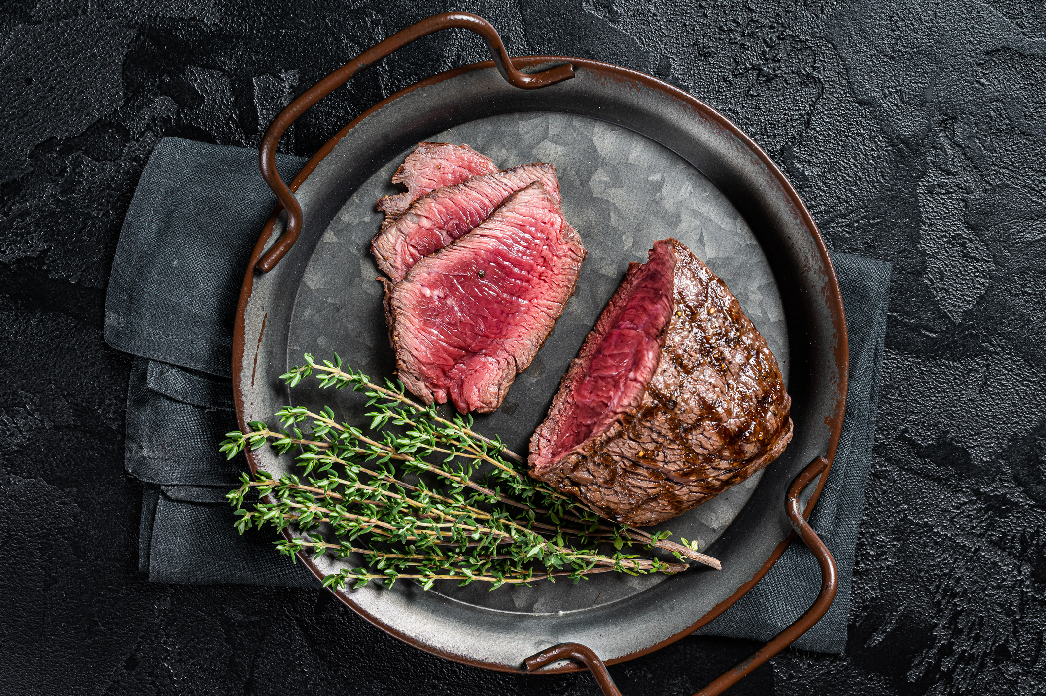 AAA Top Sirloin Steak (Baseball Cut)