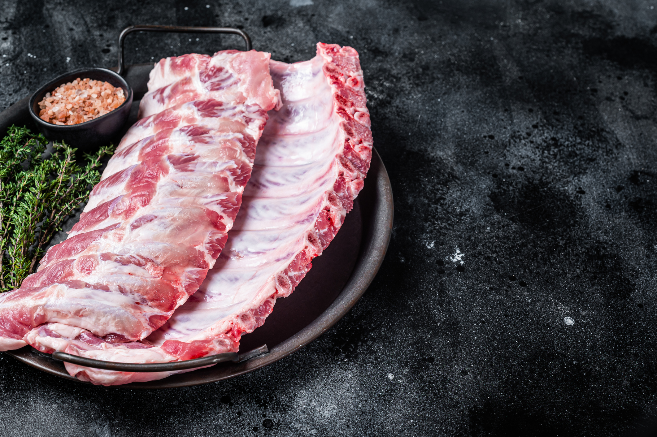 Raw Back Ribs