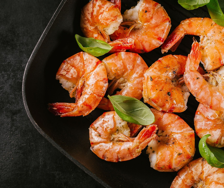 Raw Argentine shrimp 13/15 with shells