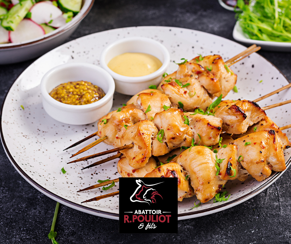 Grain-Fed Chicken Skewers with Herbes de Provence