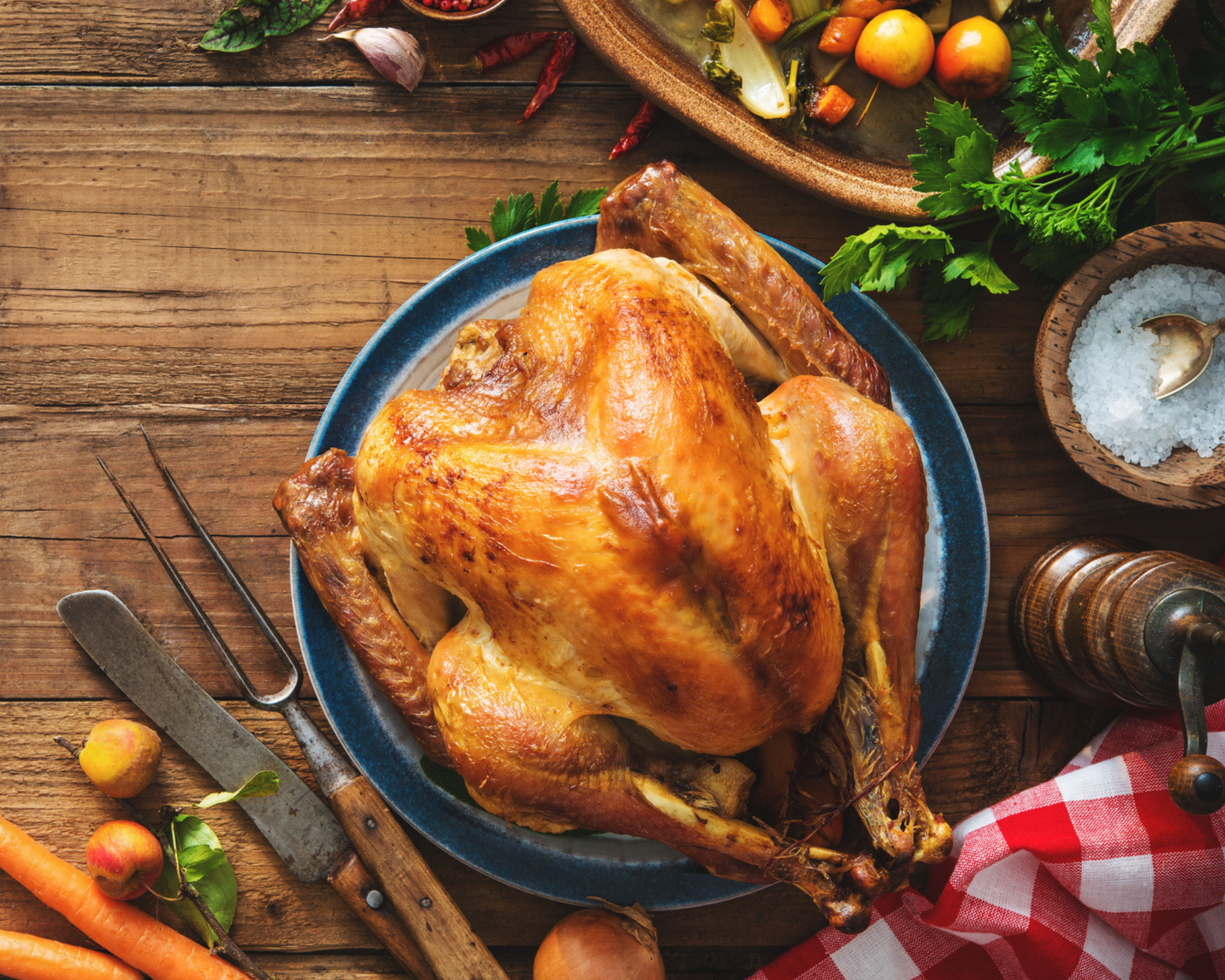 Grain-fed turkey