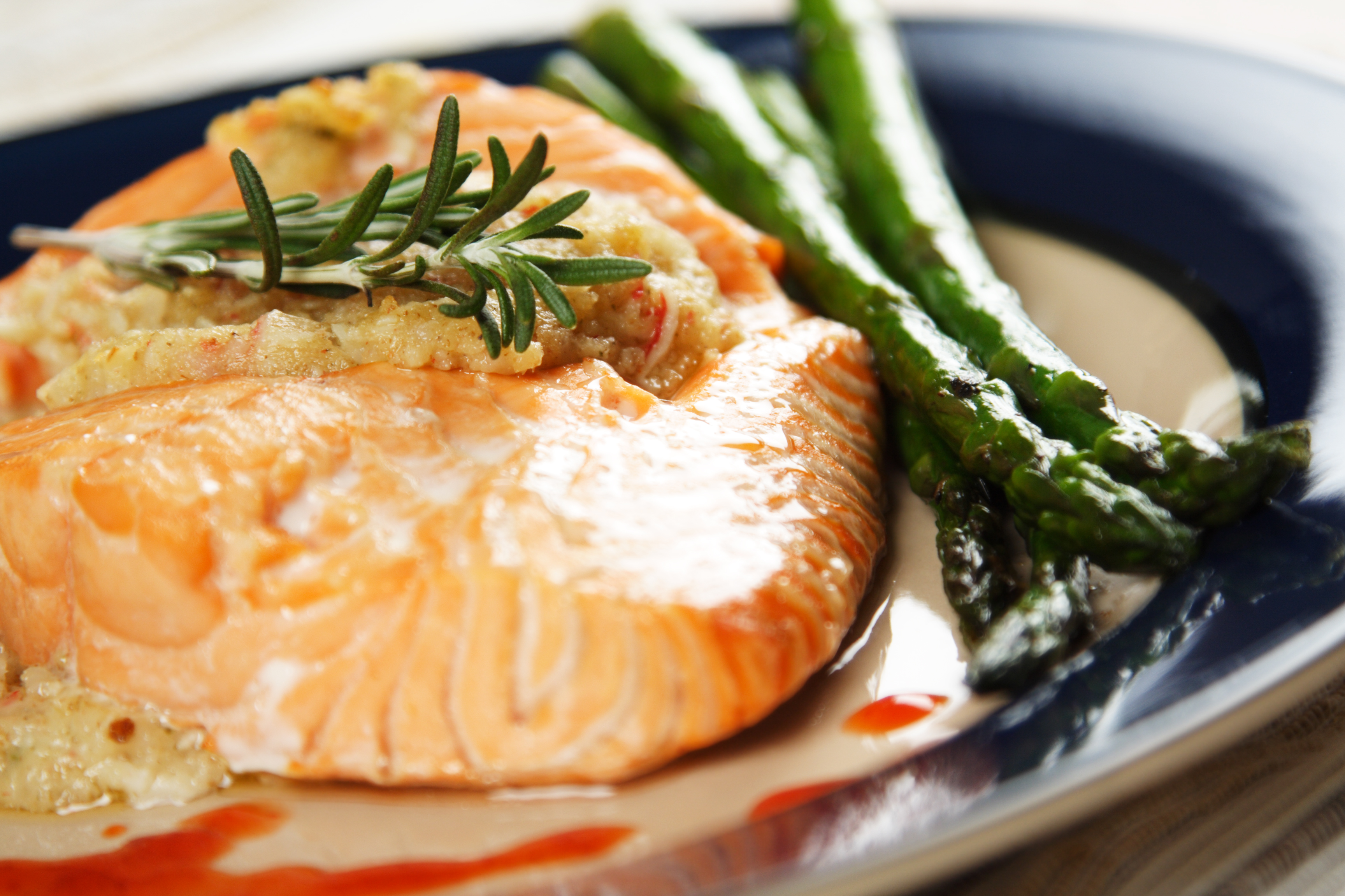 Truite farcie aux fruits de mer