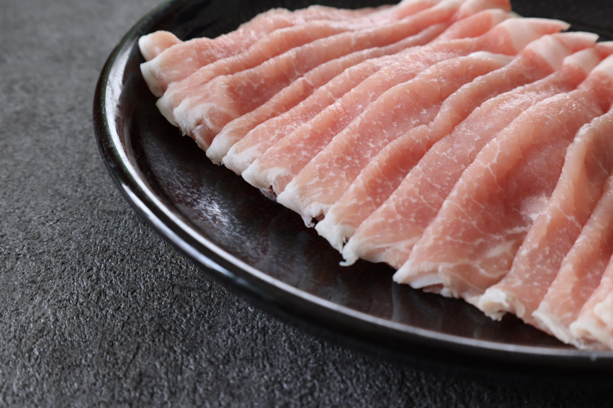 Pork fondue meats