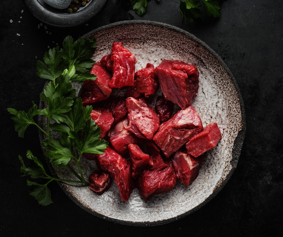 Cubes de boeuf