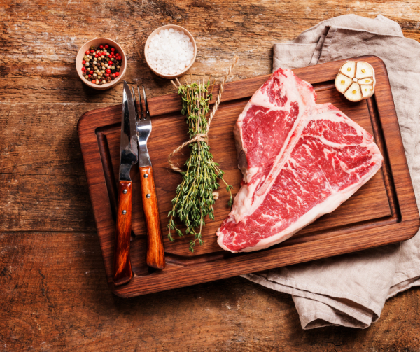 AAA T-bone steaks 7/8''
