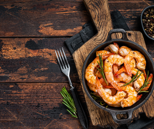 Crevettes d’Argentine 13/15 crues décortiquées