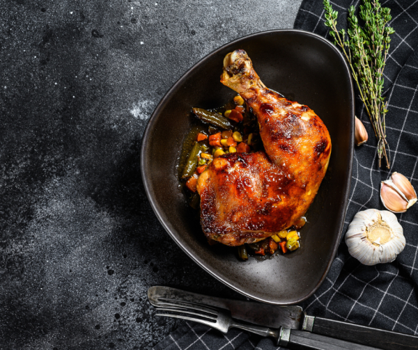 Cuisses de poulet BBQ