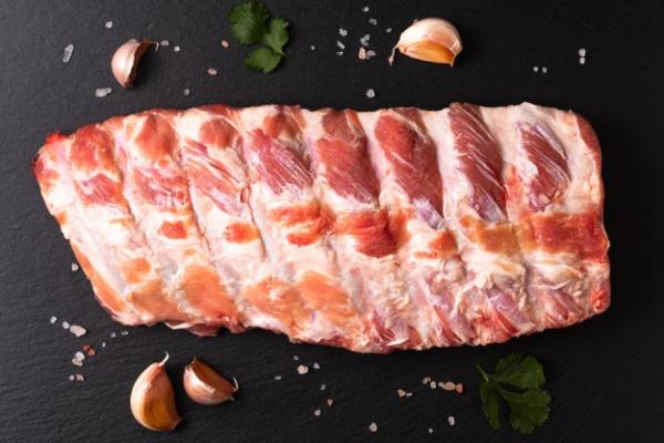 Raw Back Ribs