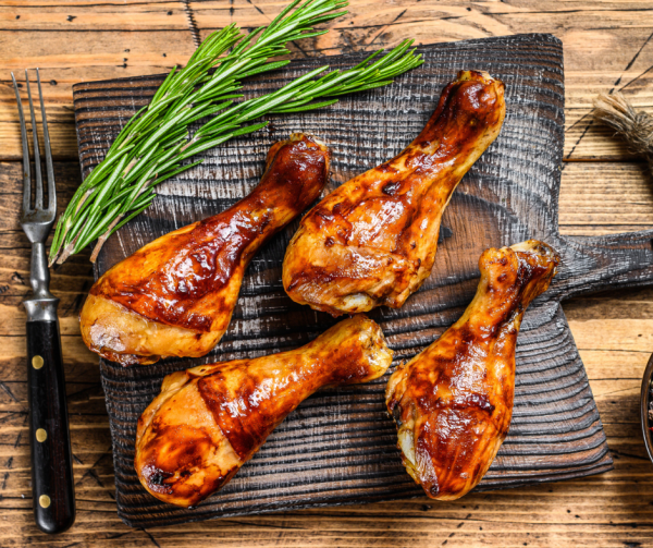Pilons de poulet BBQ