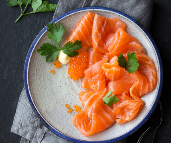 Artisanal Gaspesian smoked salmon