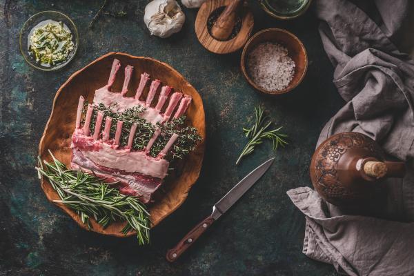 Lamb Racks from Quebec 16 oz+