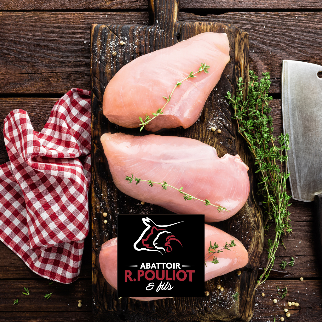 Poitrines de poulet de grain (Grosses)