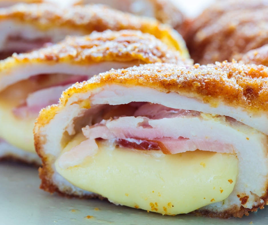 Poulet farci à la Cordon Bleu