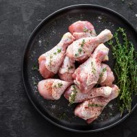 Pilon de poulet de grain