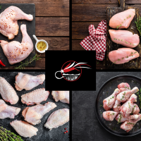 Quatuor de poulet